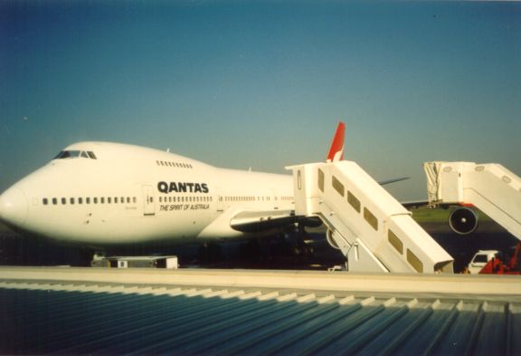 Qantas. Kuvan otti Pivi Malo