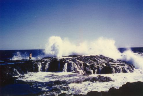 Tyrskyt - Phillip Island, Victoria. Kuvan otti Pertti Malo